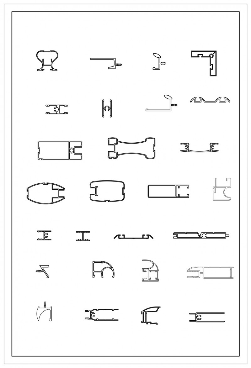 Furniture type profiles