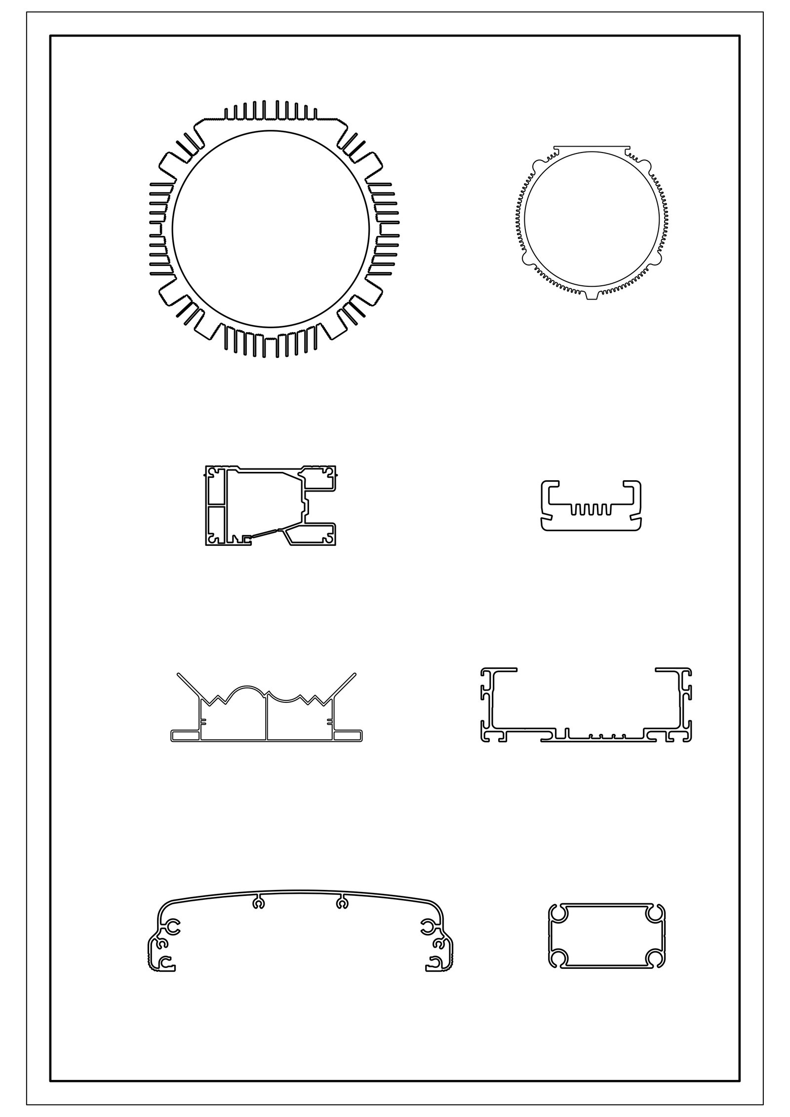 Mechanical and electrical type profiles